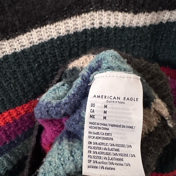 American Eagle Outfitters Colorful Striped Sweater - Picture 3 of 4